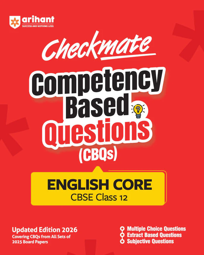 Combo of Checkmate CBSE Class 12th Updated Edition 2026 | English Core, Physics, Chemistry & Mathematcs | With Free NCERT Quesntion-Answer English Core Class 12th | English Medium - Image 5