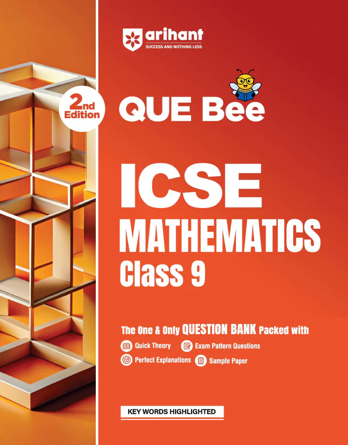 Combo of ICSE QUEE BEE Class 9 Exam 2027 | Physics, Chemistry, Biology & Mathematics | As per Latest ICSE Syllabus | Que Bee 2nd Edition - Image 4