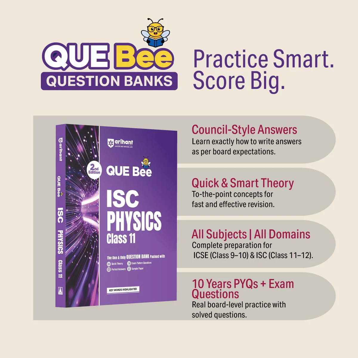 ICSE Literature in English (Paper 2) Class 9 Exam Book | Quick Theory, Exam Pattern Questions & Sample Papers | As per Latest ICSE Syllabus | Que Bee 2nd Edition - Image 3
