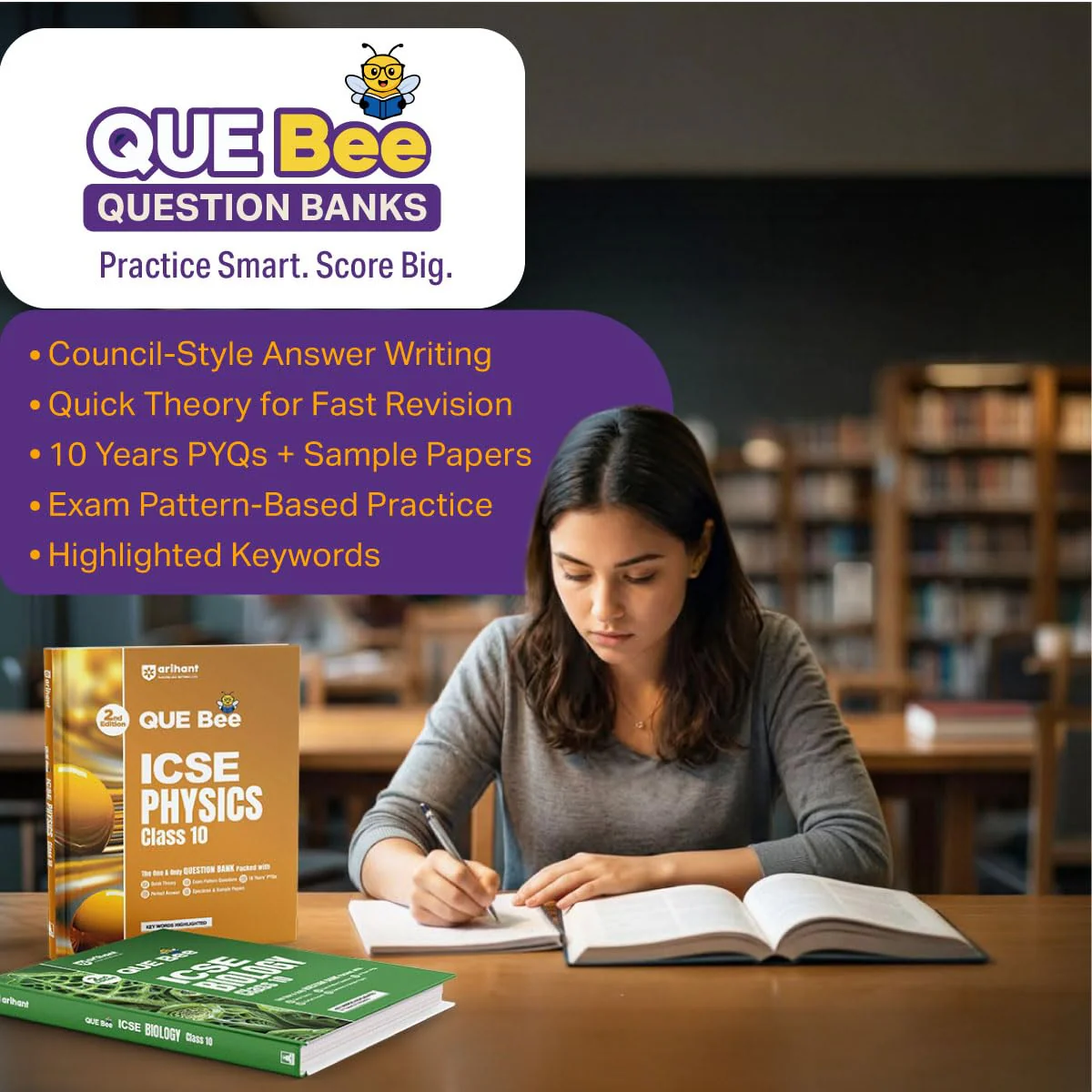 ICSE Literature in English (Paper 2) Class 9 Exam Book | Quick Theory, Exam Pattern Questions & Sample Papers | As per Latest ICSE Syllabus | Que Bee 2nd Edition - Image 4